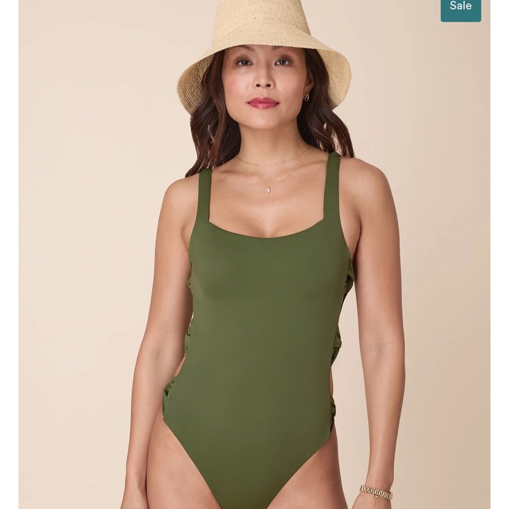 Andie Olive Women's One-Piece Swimsuit